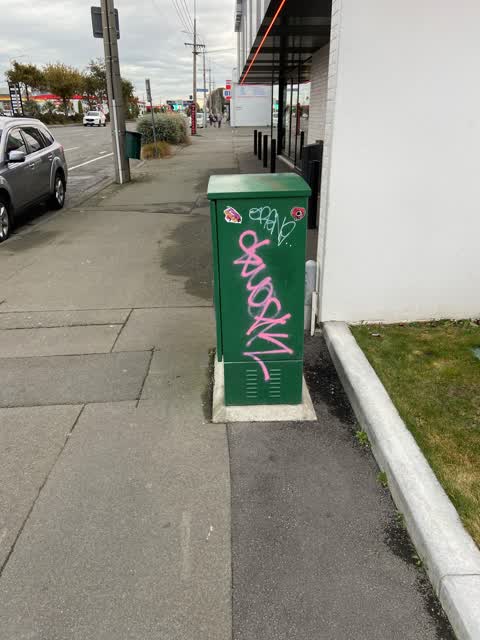 Graffiti, a report photo