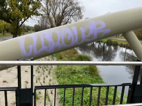 Graffiti, a report photo