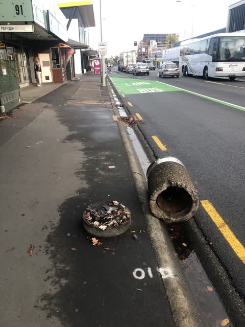 Roading/Streets, a report photo