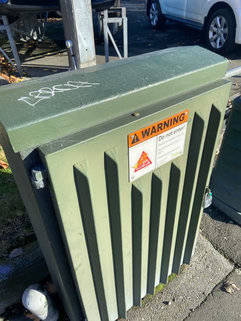 Graffiti, a report photo