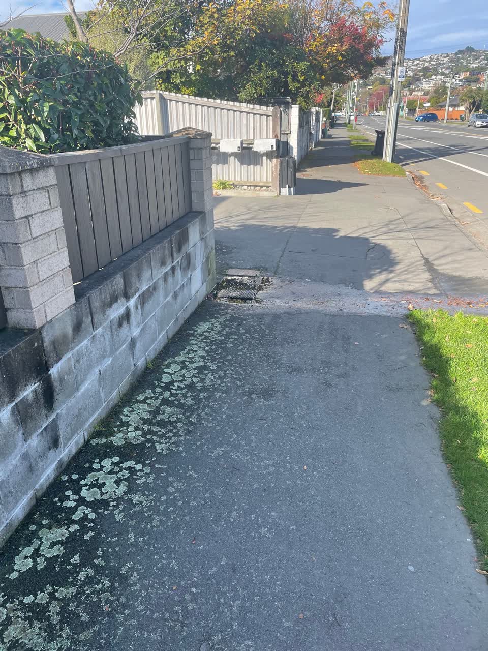 The photograph attached to this water leak report