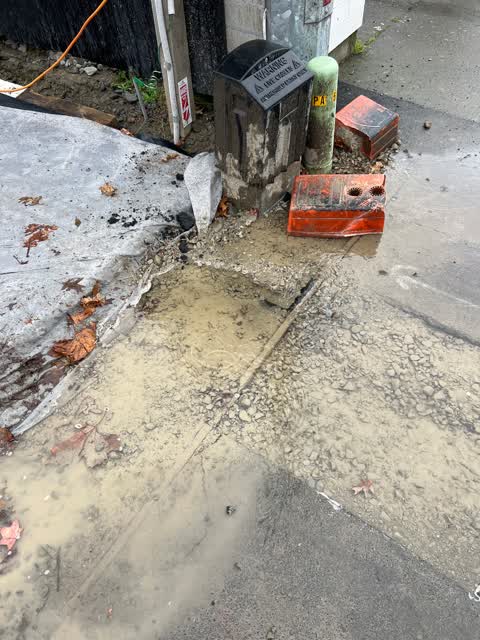 Water Leak, a report photo