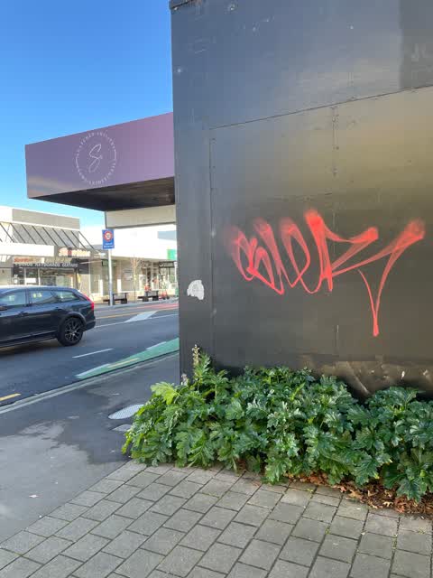 Graffiti — a report photo