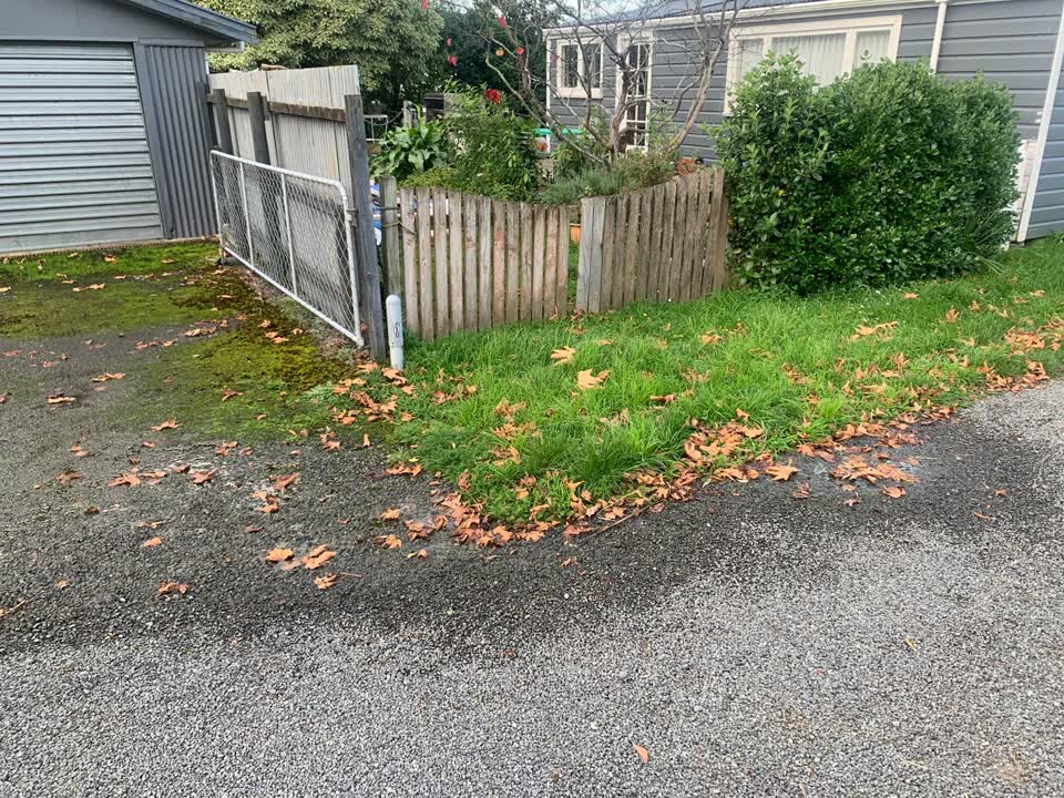The photograph attached to this water leak report
