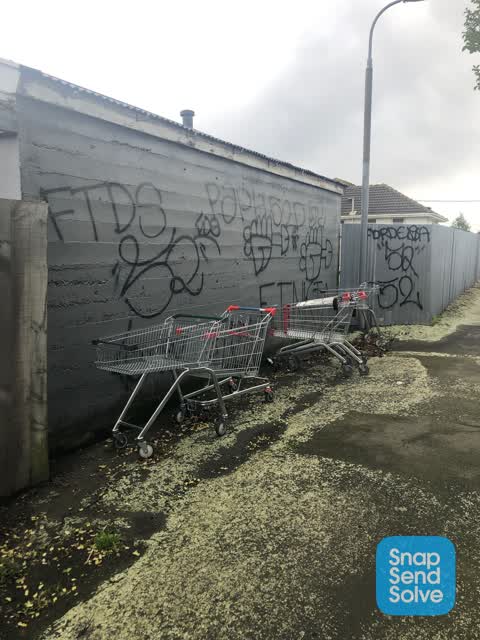 Graffiti, a report photo