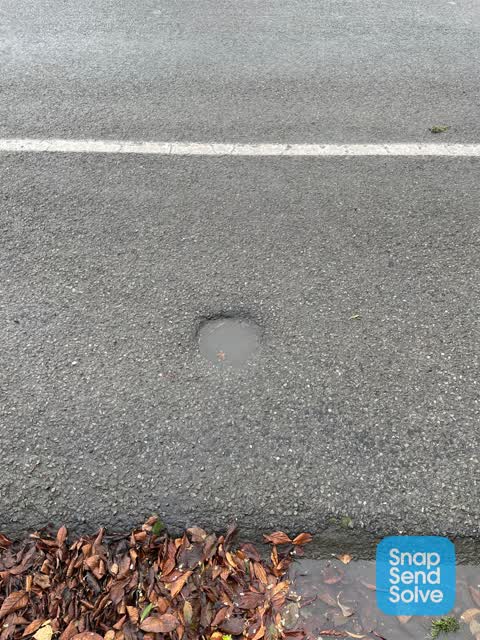 Roading/Streets, a report photo