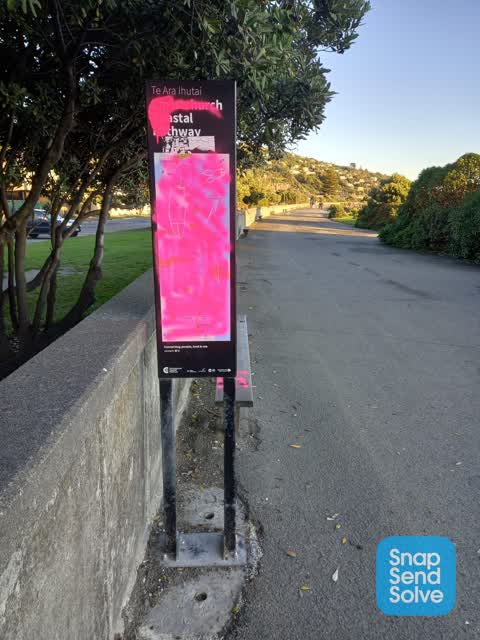 Graffiti, a report photo