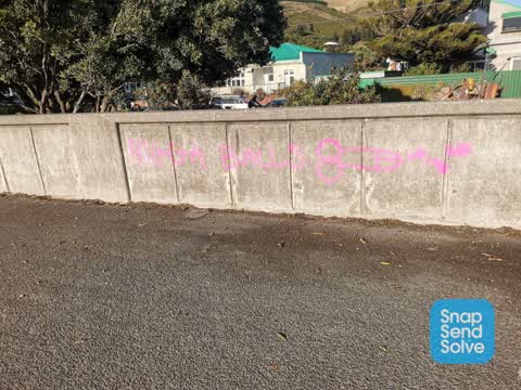 Graffiti, a report photo