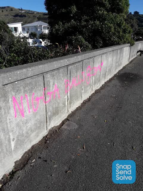 Graffiti, a report photo