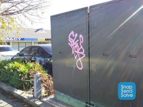 Graffiti — a report photo