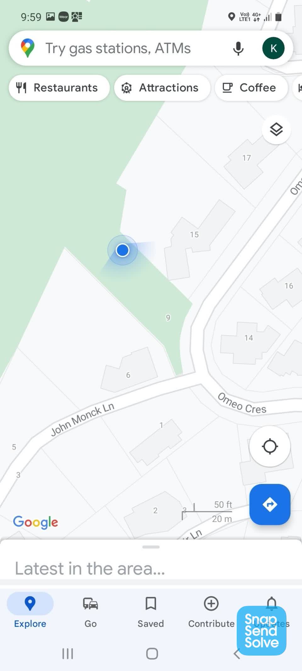 The photograph attached to this parks report