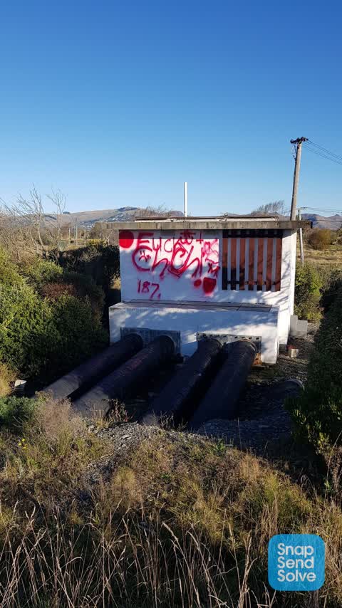 Graffiti, a report photo