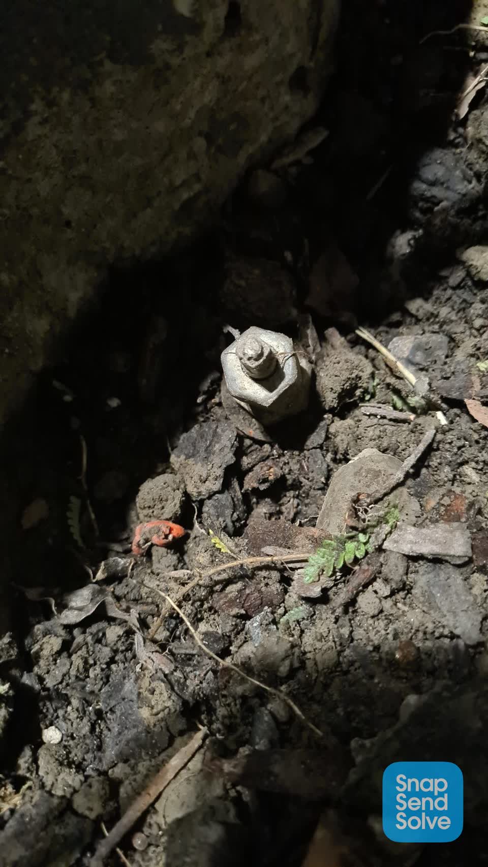 The photograph attached to this water supply report