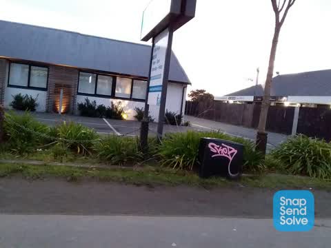 Graffiti, a report photo
