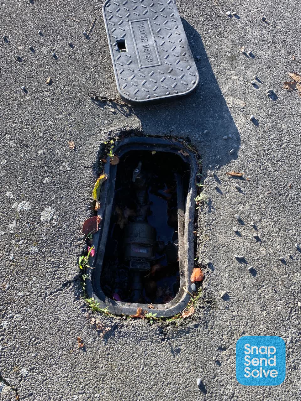 The photograph attached to this water supply report
