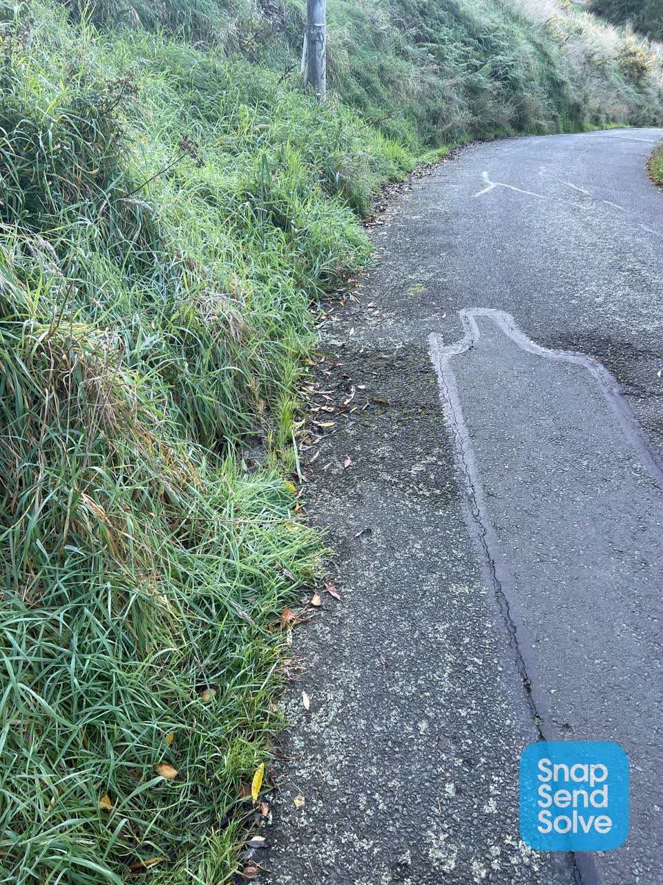 The photograph attached to this sewer - general report