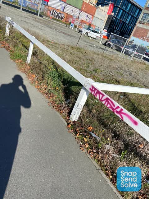 Graffiti, a report photo
