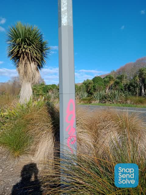 Graffiti, a report photo