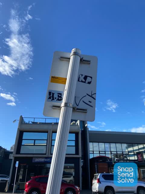 Graffiti — a report photo