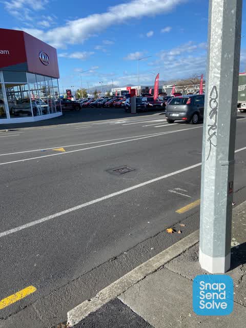 Graffiti, a report photo