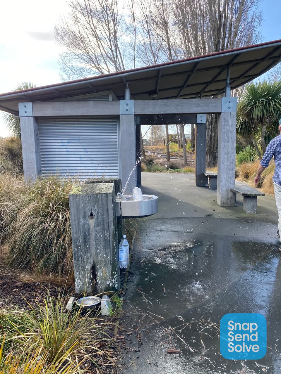 The photograph attached to this parks report