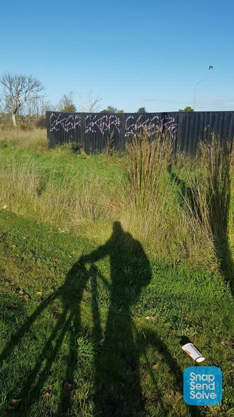 Graffiti, a report photo