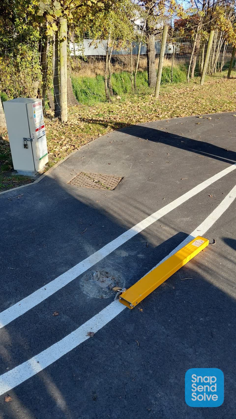 The photograph attached to this parks report