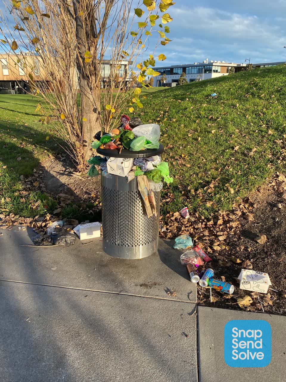 The photograph attached to this parks report