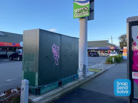 Graffiti — a report photo