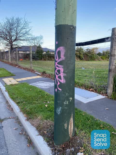 Graffiti, a report photo