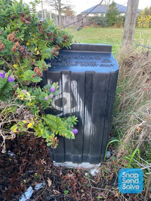 Graffiti, a report photo