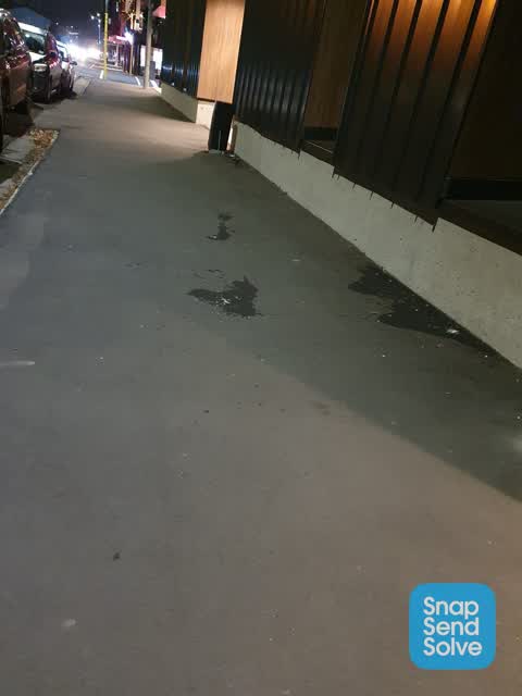 Roading/Streets, a report photo