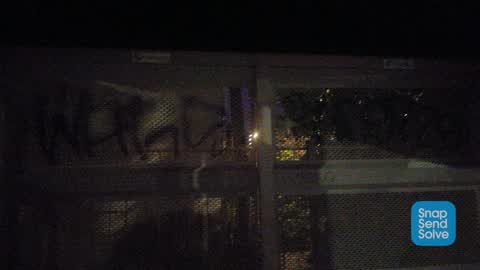 Graffiti, a report photo