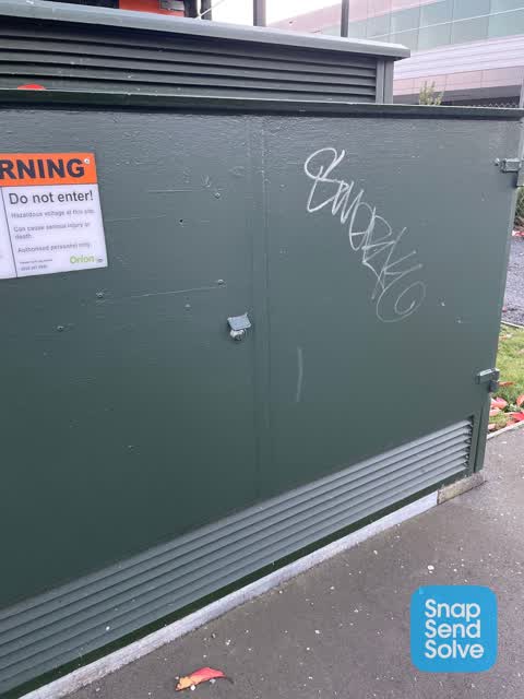 Graffiti, a report photo