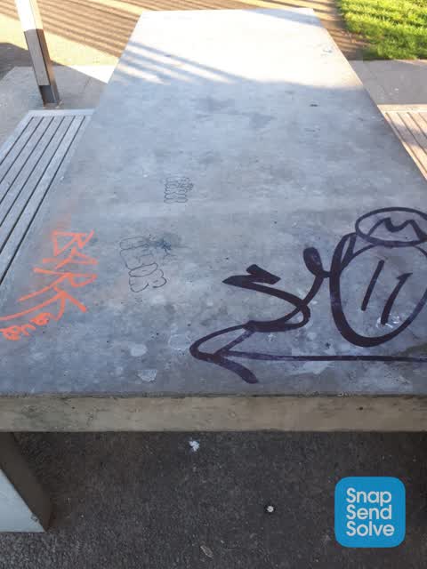 Graffiti, a report photo