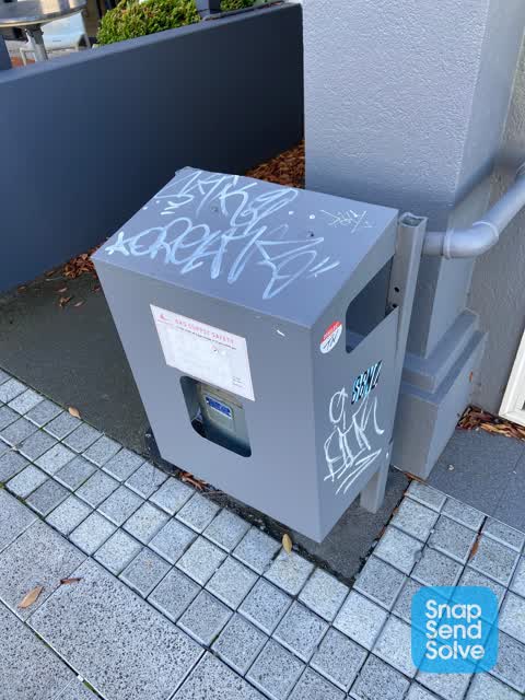Graffiti, a report photo