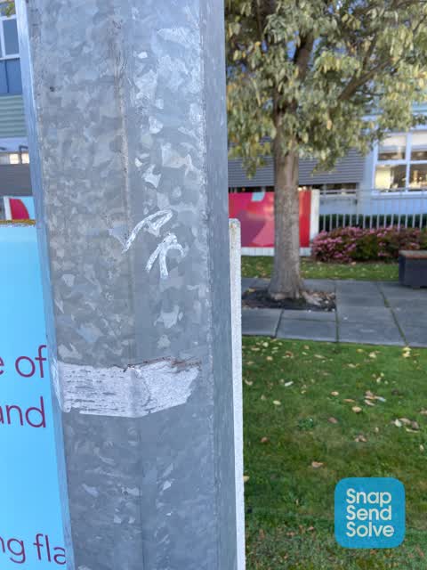 Graffiti, a report photo