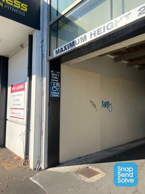 Graffiti — a report photo