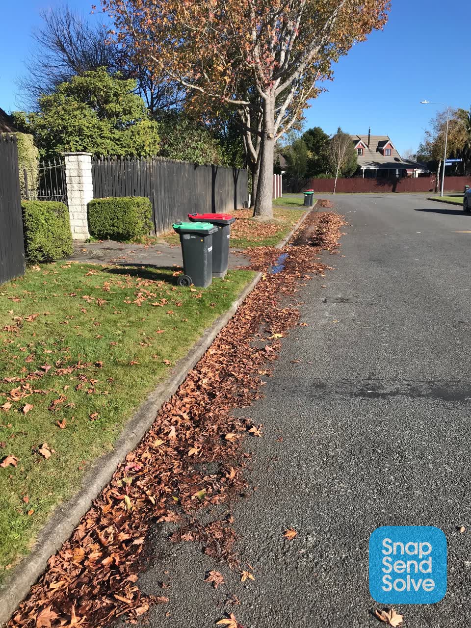 The photograph attached to this wastewater/stormwater report