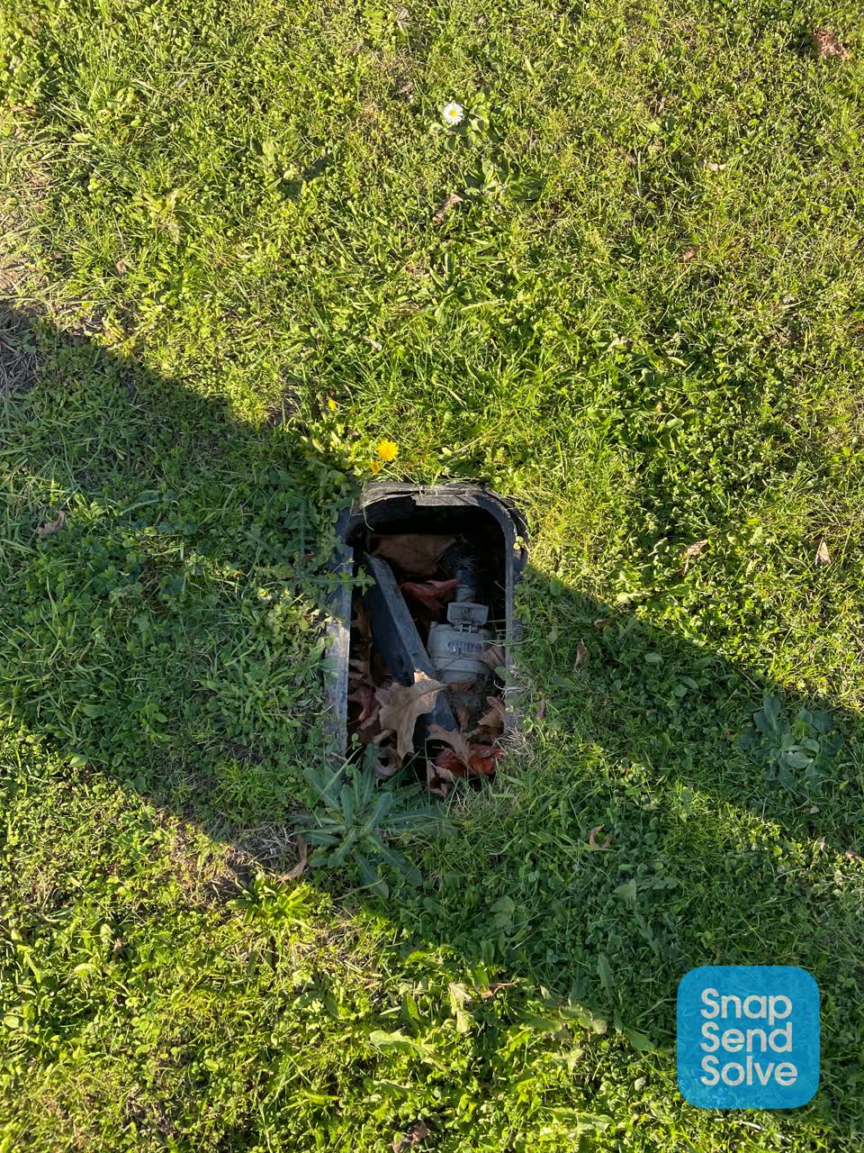 The photograph attached to this water supply report