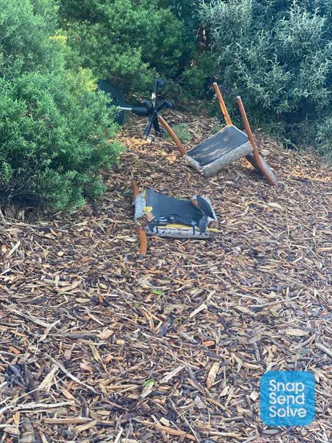 Rubbish/Recycling, a report photo