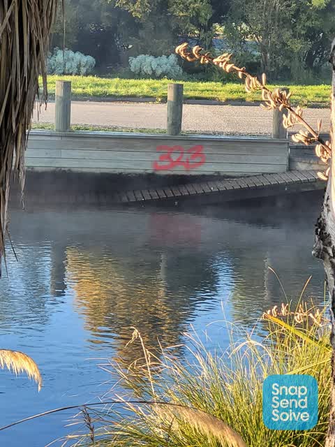 Graffiti, a report photo