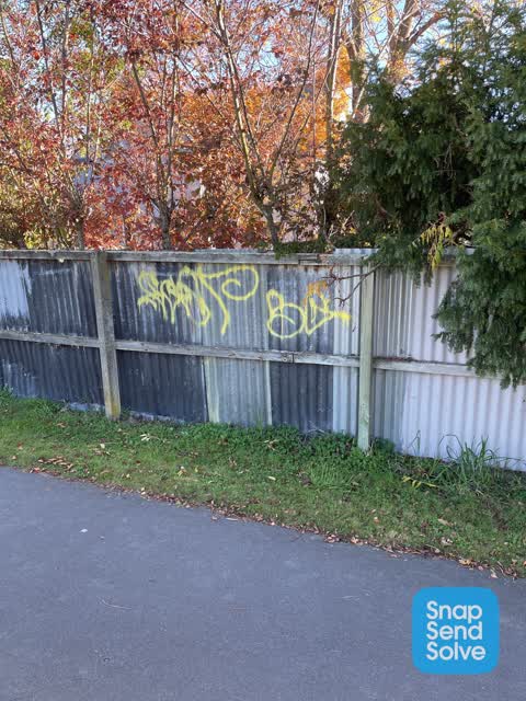 Graffiti, a report photo