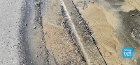 Water Leak, a report photo