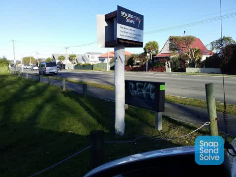 Graffiti, a report photo