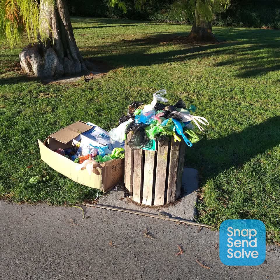 The photograph attached to this parks report