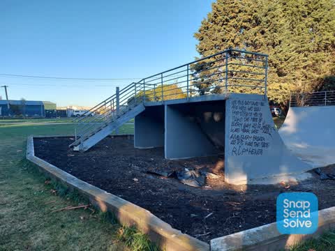 Graffiti, a report photo
