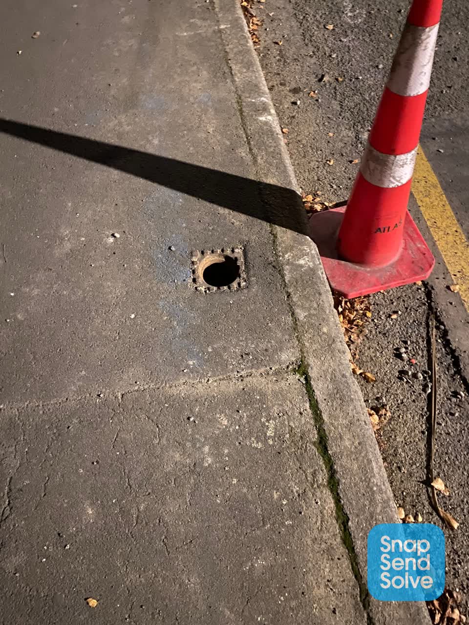 The photograph attached to this water supply report