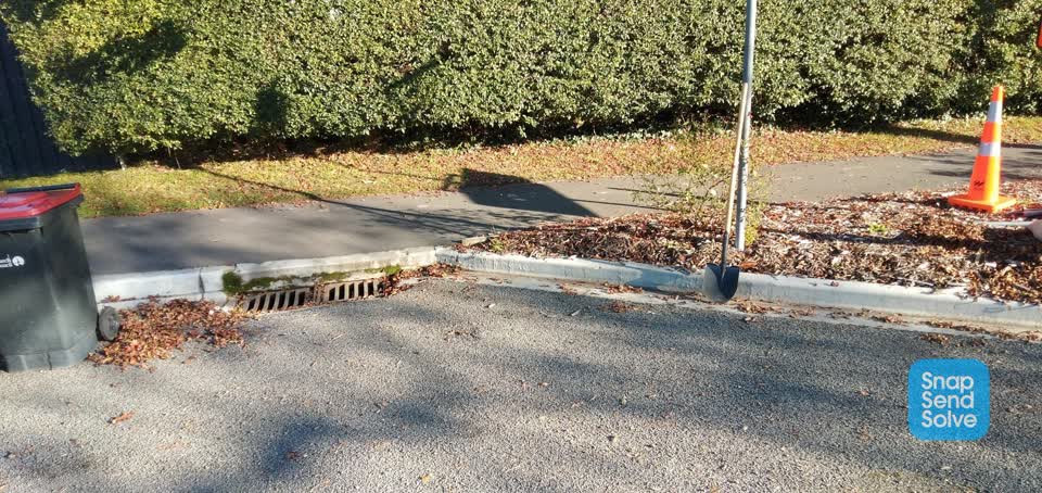The photograph attached to this wastewater/stormwater report