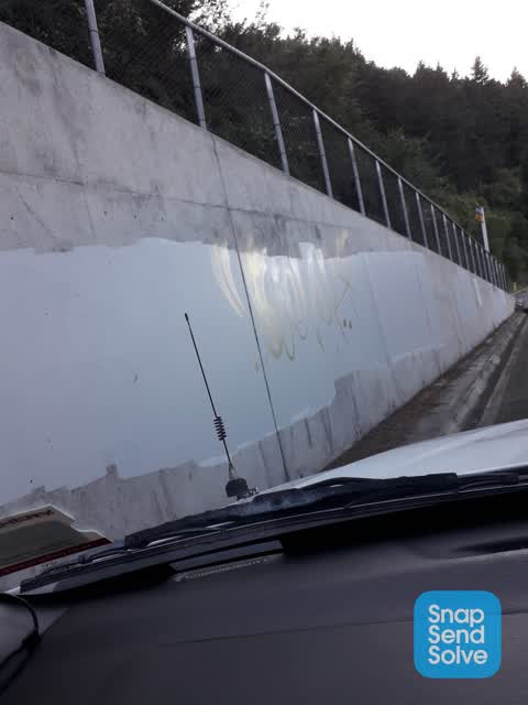Graffiti, a report photo